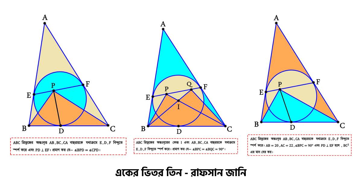 একের ভিতর তিন