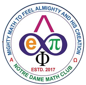 notre dame math club logo